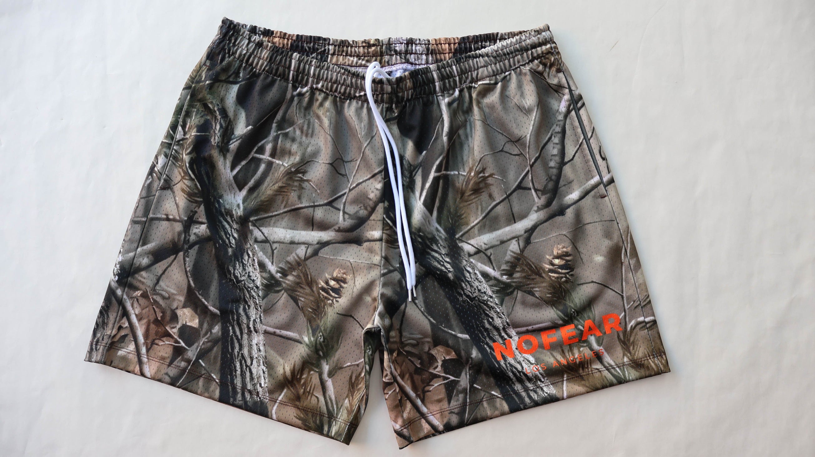 ‘Into the woods’ Mesh Shorts