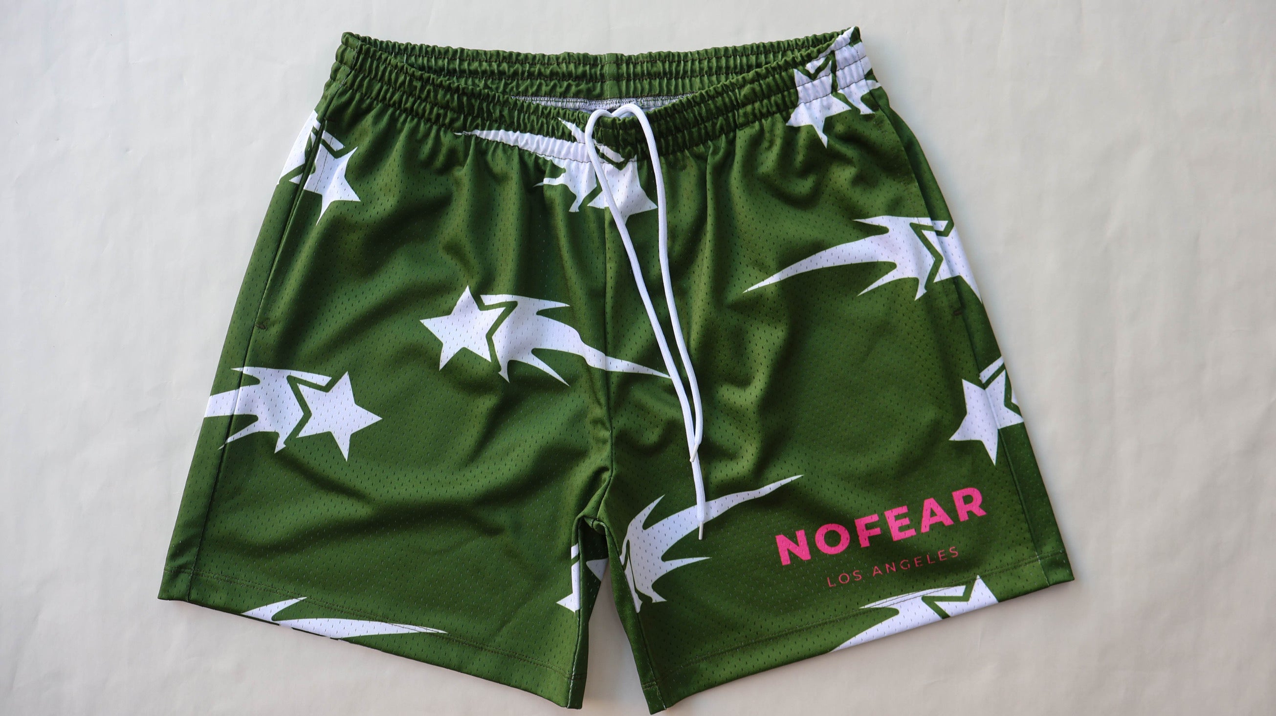 ‘Shooting stars’ Mesh Shorts